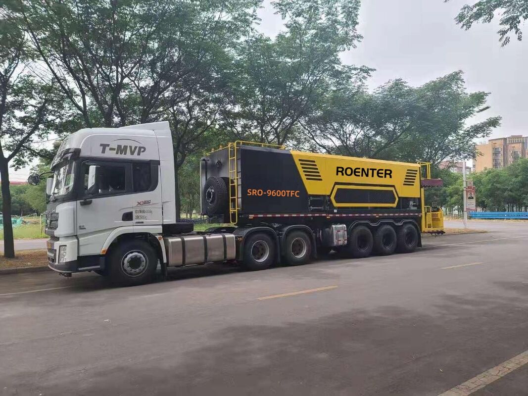 SRO-9600TFC Trailer Type Intelligent Micro Surfacing Paver, Slurry Seal Paver for Asphalt Road Maintenance