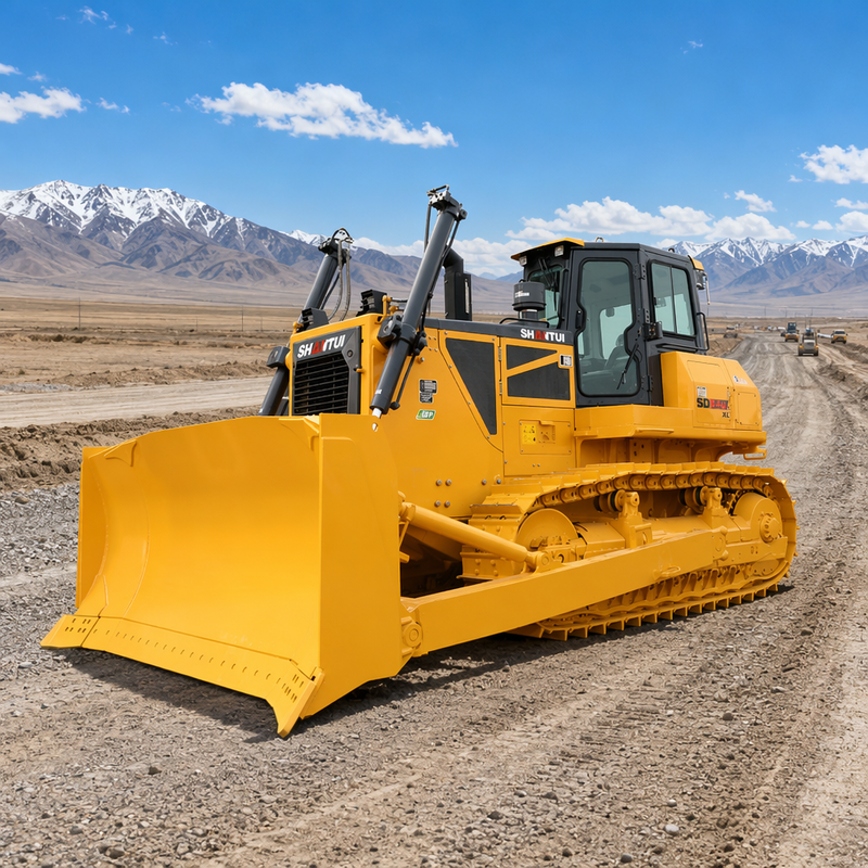 SD34 Heavy Crawler Bulldozer, Weichai WP13 Engine, China Stage IV, Dual Power Intelligent Control Dozer