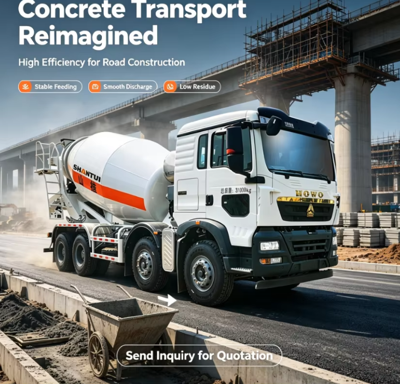 8cbm C610 Concrete Mixer Truck with MAN T5G Cab Weichai Engine 8x4 for Construction