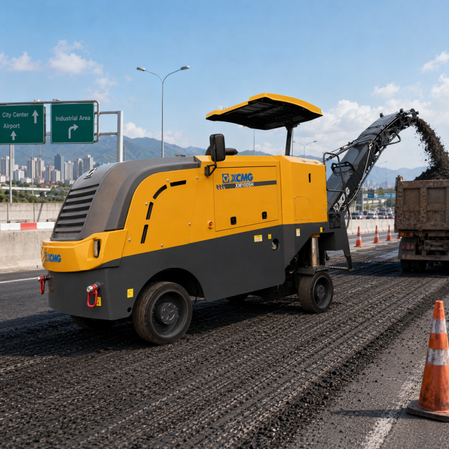 XM1005H Cold Milling Machine 1m Width Asphalt Road Milling Equipment for Highway Maintenance