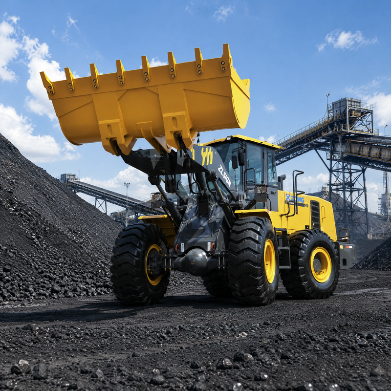 XCMG ZL50GN 5 Ton Front End Wheel Loader 3.2m³ Bucket Construction Heavy Duty Loader