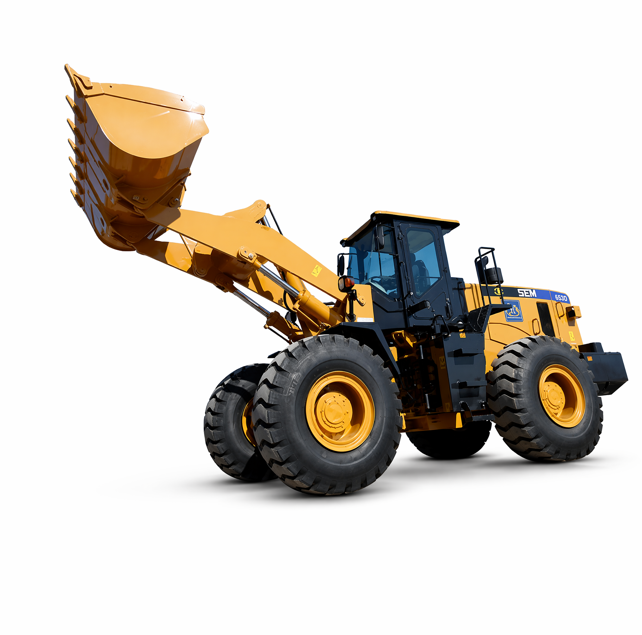 Heavy Duty Construction Wheel Loader, Safe Design, Easy Maintenance Front End Loader for Building Mining Works