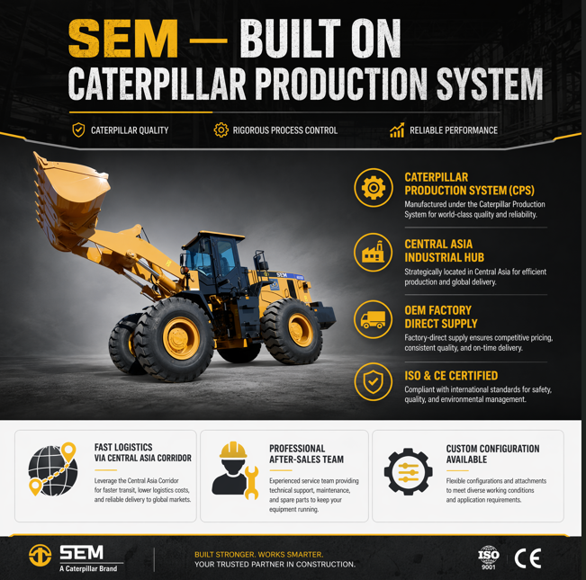 Heavy Duty Construction Wheel Loader, Safe Design, Easy Maintenance Front End Loader for Building Mining Works