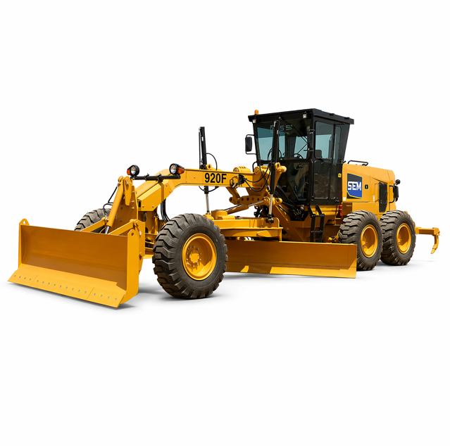SEM920F F‑Series Tier 2 Motor Grader, SDEC Engine PPPC Load‑sensing Hydraulic Road Grader