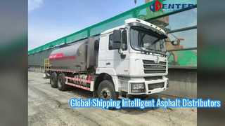 Our intelligent asphalt distributors are shipped to overseas markets continuously!